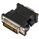 Переходник VGA to DVI-I (24+5 pin), черный PowerPlant (CA910892) - изображение 1