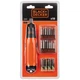 Отвертка Black&Decker с битами PH1, PZ2, SL8, Tx20, SQ1, PZ2, SQ3, L= 50 мм, 19 шт, блистер (A7073) - изображение 6