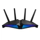 Бездротовий маршрутизатор Asus RT-AX82U (AX5400, Wi-Fi 6, 1xGE WAN, 4xGE LAN, 1xUSB 3.2, MU-MIMO, OFDMA, AiMesh, AURA RGB, 4 зовнішні антени) - зображення 1
