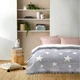 Плед Lotus Home Stars gri хлопок 150*200 (svt-2000022295857) - изображение 1