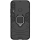 Ударостійкий чохол Transformer Ring for Magnet для Huawei P40 Lite E / Y7p (2020) Чорний / Soul Black - изображение 1