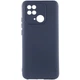 Чехол Накладка Premium Silicone Cover CaseIT Full Camera (AAA) для Xiaomi Redmi 10C Темно-синій / Midnight blue - изображение 1