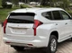 Спойлер козырек Mitsubishi Pajero Sport рестайлинг 2020+ ABS пластик под покраску для Mitsubishi Pajero Sport 2015- (7658) - изображение 1