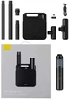 Портативний аккумуляторный пылесос Baseus H5 Home Use Vacuum Cleaner Dark Space 110W Ручной пылесос для авто и дома Black (VCSS000101) - изображение 15