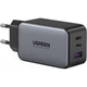 Зарядное устройство Ugreen 3xUSB 65W GaN (2хUSB-C+USB-A) CD244 Grey (10335) - изображение 1