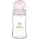 Бутылочка для кормления Canpol babies Royal Baby с широким отверстием 240 мл Розовая (35/234_pin) - изображение 1