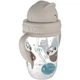 Поїльник-непроливайка Canpol babies Exotic Animals з трубочкою і обтяжувачем 270 мл Сіра (56/606_grey) - зображення 3