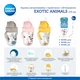 Поїльник-непроливайка Canpol babies Exotic Animals з трубочкою і обтяжувачем 270 мл Сіра (56/606_grey) - зображення 5