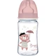 Бутылочка для кормления Canpol babies Bonjour Paris с широким отверстием 240 мл Розовая (35/232_pin) - изображение 1