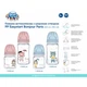 Пляшечка для годування Canpol babies Bonjour Paris з широким отвором 120 мл Рожева (35/231_pin) - зображення 4