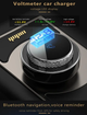 Автомобильный FM ФМ модулятор, Bluetooth трансмиттер, вольтметр, USB зарядка QC 3.0, Terra GC16 - изображение 6