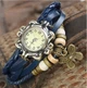 Часы женские Ретро (Синий) (Maxr-0001152) - изображение 1