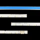 LED підсвітка Louvre TV 43" inch 445mm 25-led 3V L_160919 + R_160919 160919 L+R (-0,4/-1,1) Diamond 2pcs=1set - изображение 3