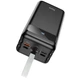 Павербанк HOCO J86B 60000mAh, 4xUSB+Lightning+Type-C, поддержка PD/QC, 20W, черный - изображение 3