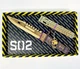 Подарочный набор НОЖ БАБОЧКА LEGASY & M-9 БАЙОНЕТ GOLD из STANDOFF 2, Сувенир Декор - изображение 1