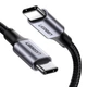 Кабель для зарядки телефона/ смартфона UGREEN US316 Type-C - Type-C 100 Вт 2 м Черный/ Серебристый (6689240) - изображение 1
