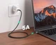 Кабель для зарядки телефона/ смартфона UGREEN US316 Type-C - Type-C 100 Вт 2 м Черный/ Серебристый (6689240) - изображение 4