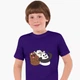 Дитяча футболка Вся правда про ведмедів (We Bare Bears) (25186-2665) 134-140 см Бавовна Фіолетовий - зображення 1