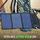 Портативная солнечная панель ALLPOWERS (AP-SP-014-BLA) 5V15W для зарядки телефона с аккумулятором 10000mAh - изображение 6