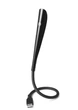 Гибкая светодиодная сенсорная USB LED лампа black Bodasan (YK-25B) - изображение 1