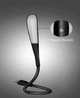 Гибкая светодиодная сенсорная USB LED лампа black Bodasan (YK-25B) - изображение 8