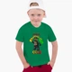 Детская футболка Лего Ниндзяго Коул (LEGO Ninjago Masters of Spinjitzu Cole) (25186-2640) 122-128 см Хлопок Зеленый - изображение 3