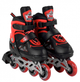 Ролики 8211-S Best Roller / размер 30-33 / цвет - КРАСНЫЙ (6) колеса PU, ПЕРЕДНЕЕ КОЛЕСО СВЕТ, в сумке, d колес - 6.5 см, - изображение 1