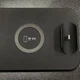 Беспроводная зарядка Wireless Charger 4в1 W-33 зарядная док-станция. Черная - изображение 5