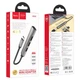 USB-хаб адаптер Hoco HB26 Type-C 4в1 (док станция, Type-, 3 USB3.0 + USB2.0, переходник, для макбука и другой техники) - Темно серый - изображение 4