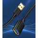 Дата кабель USB 3.0 AM/AF 3.0m US129 Black Ugreen (30127) - изображение 5