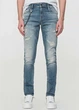 Джинсы Tapered Fit мужские Antony Morato голубые, размер 33-34 (AM00027-08) - изображение 1