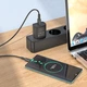 Мережевий зарядний пристрій з кабелем BOROFONE BA72A Spring single port QC3.0 charger set(Type-C) 18W Black (6974443388589) - изображение 3