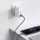 Кабель Baseus Crystal Shine Series Fast Charging Data Cable USB to Type-C 100W 1.2m Black (CAJY000401) - изображение 4