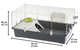 Клітка для морських свинок і кроликів Ferplast RABBIT 100 95 x 57 x h 46 cm - зображення 3