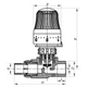 Кран термостатичний з термоголовкою прямої PPR 20x1/2 Koer K0155.PRO (KP0198) - зображення 2