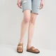 Женские шлепанцы кожаные Inblu DJ12PN 36 23 см Песочные (6400185650) - изображение 2