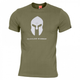 Футболка жіноча Spartan Helmet Pentagon Pentagon Olive Green M Тактична чоловіча - зображення 1