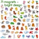 Набор магнитных пазлов Magdum Baby puzzle 54 детали (ML 4031-62 EN) (4820215153119) - изображение 5