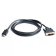 Кабель мультимедийный HDMI M to DVI M 1.8m 18+1pin REAL-EL (EL123500013) (193815) - изображение 1