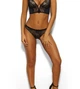 Трусики Gossard Retrolution 8516 стрінги вінтажні мереживні XS Black (5053014073077) - изображение 2