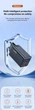 Швидкий зарядний пристрій GaN 65W Toocki (QC4.0 PD 3.0, 2хType-C USB) для iPhone, iPad, MacBook, Samsung, Xiaomi, для ноутбуків (6975600784749) - зображення 3