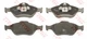 Колодка тормозов. диск. FORD FIESTA, FUSION, MAZDA 2 передн. (выр-во TRW) TRW (GDB1419) - изображение 2