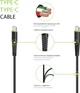 Кабель Intaleo CBFLEXTT0 Type-C to Type-C 60W 0.2 м Black (1283126559495) - изображение 2