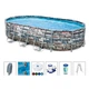 Бассейн каркасный Bestway 56719 (610-366-122см), 20241 л - изображение 1