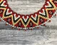 Традиционная украинская силянка из бисера HatynkaUA Necklace ожерелье под шею ручной работы (SUN999_30) - изображение 2