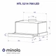 Витяжка телескопічна MINOLA HTL 5214 BLF 700 LED - изображение 10