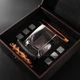 Подарунковий дерев'яний набір з келихом чоловікові Grills Чорний Luminarc Sterling 20х20х11см WS101 - зображення 1