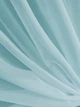 Кухонная шифоновая занавеска Adagio Windows Decor с пышной сборкой бело-голубая в размере 2,8х1,7м - изображение 2