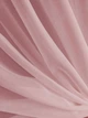 Кухонная шифоновая занавеска Adagio Windows Decor с пышной сборкой бело-розовая в размере 2,8х1,7м - изображение 2