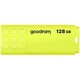Флеш-память USB GoodRAM UME2-1280Y0R11 128GB USB 2.0 UME2 Retail Yellow - зображення 1